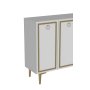 HANAH HOME Komoda Wolly KM120 White Gold - slika 5