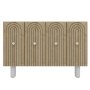 HANAH HOME Komoda Woise Bohem KM120 White Sapphire Oak - slika 3