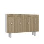 HANAH HOME Komoda Woise Bohem KM120 White Sapphire Oak - slika 4