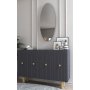 HANAH HOME Komoda Woise Bohem KM120 Anthracite - slika 2