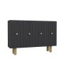 HANAH HOME Komoda Woise Bohem KM120 Anthracite - slika 4