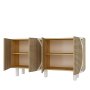 HANAH HOME Komoda Wilder Bohem Sapphire Oak Hazeran - slika 5