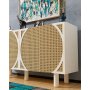 HANAH HOME Komoda Wilder Bohem White Hazeran - slika 3