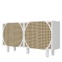HANAH HOME Komoda Wilder Bohem White Hazeran - slika 4