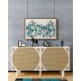 HANAH HOME Komoda Wilder Bohem White Hazeran - slika 1