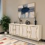 HANAH HOME Komoda Tean White Gold - slika 2