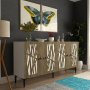HANAH HOME Komoda Resta White Walnut - slika 2