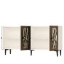 HANAH HOME Komoda Resta White Walnut - slika 5
