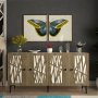 HANAH HOME Komoda Resta White Walnut - slika 1