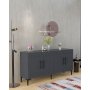 HANAH HOME Komoda Ressi Anthracite - slika 2