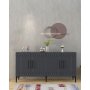 HANAH HOME Komoda Ressi Anthracite - slika 1