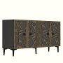 HANAH HOME Komoda Master Anthracite Walnut - slika 4