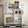 HANAH HOME Višenamenska polica Pulse White Walnut - slika 1