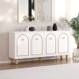 HANAH HOME Komoda Mıdmod White - slika 1