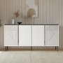 HANAH HOME Komoda Dora White Royal - slika 2