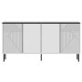 HANAH HOME Komoda Dora White Royal - slika 3