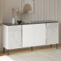 HANAH HOME Komoda Dora White Royal - slika 1