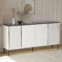 HANAH HOME Komoda Bertilda White Royal - slika 1
