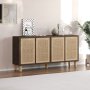 HANAH HOME Komoda Leıla Walnut - slika 3