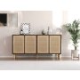 HANAH HOME Komoda Leıla Walnut - slika 1