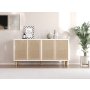 HANAH HOME Komoda Leıla White - slika 1