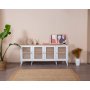HANAH HOME Komoda Goose White Oak - slika 1