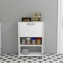 HANAH HOME Višenamenska polica Albina v2 White - slika 2