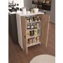 HANAH HOME Višenamenska polica Melo Atlantic Pine White - slika 4