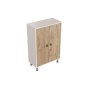 HANAH HOME Višenamenska polica Melo Atlantic Pine White - slika 5