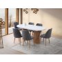 HANAH HOME Produžni trpezarijski sto Gusto 2951 - slika 1