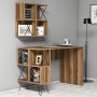 HANAH HOME Radni sto Extra 2 Walnut - slika 1
