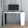 HANAH HOME Radni sto Lima White Anthracite - slika 2
