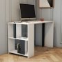 HANAH HOME Radni sto Lima White Anthracite - slika 3