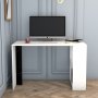 HANAH HOME Radni sto Lima White Black Marble - slika 2