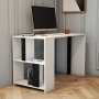 HANAH HOME Radni sto Lima White Black Marble - slika 3