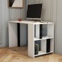 HANAH HOME Radni sto Lima White Black Marble - slika 1