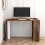 HANAH HOME Radni sto Lima Walnut White - slika 2
