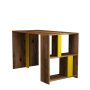 HANAH HOME Radni sto Lima Walnut Yellow - slika 5