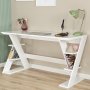 HANAH HOME Radni sto Lungo White - slika 5
