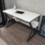 HANAH HOME Radni sto Wake Black White - slika 2