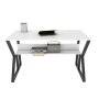 HANAH HOME Radni sto Wake Black White - slika 5