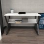 HANAH HOME Radni sto Wake Black White - slika 1