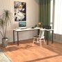 HANAH HOME Radni sto Viva L Black White - slika 1