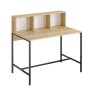 HANAH HOME Radni sto Dustin Sapphire Oak Black - slika 5