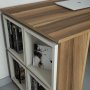 HANAH HOME Radni sto Box Walnut Cream - slika 3