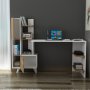 HANAH HOME Radni sto Alis White Walnut - slika 2