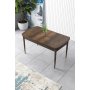 HANAH HOME Trpezarijski sto Zen Baroque Brown - slika 1