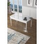 HANAH HOME Trpezarijski sto Zen White - slika 1