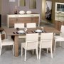 HANAH HOME Produžni trpezarijski sto Bois Dark - slika 2