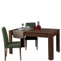 HANAH HOME Produžni trpezarijski sto Bois Walnut - slika 4